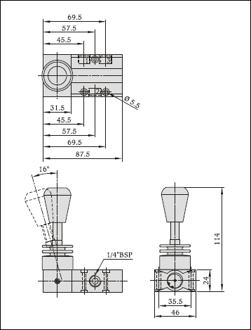 Hand Lever Valves