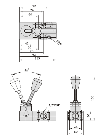 Hand Lever Valves