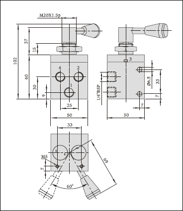 Hand Lever Valves