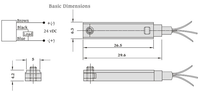 Magnetic Sensors - DMS - 24 vDC NO