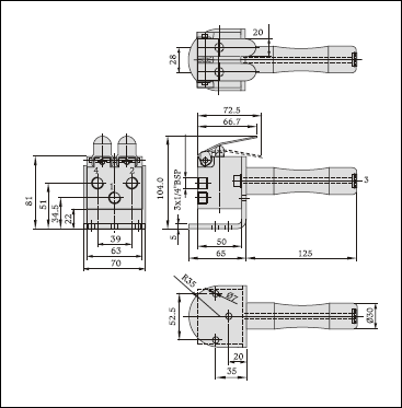 pendent valve