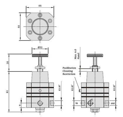 Precision Air Pressure Regulator