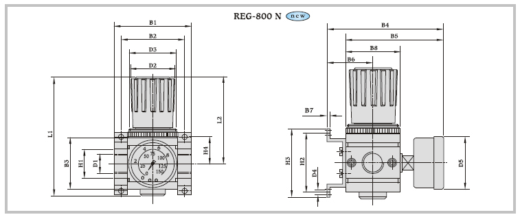 FRL REG 800 N