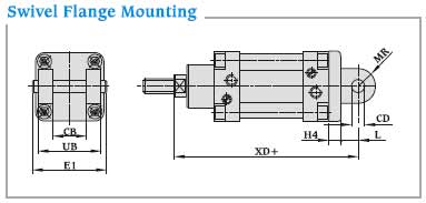 Swivel Flange Mounting